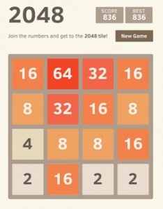 2048: One of the most addictive games 2048 game 234x300 2048: One of the most addictive games